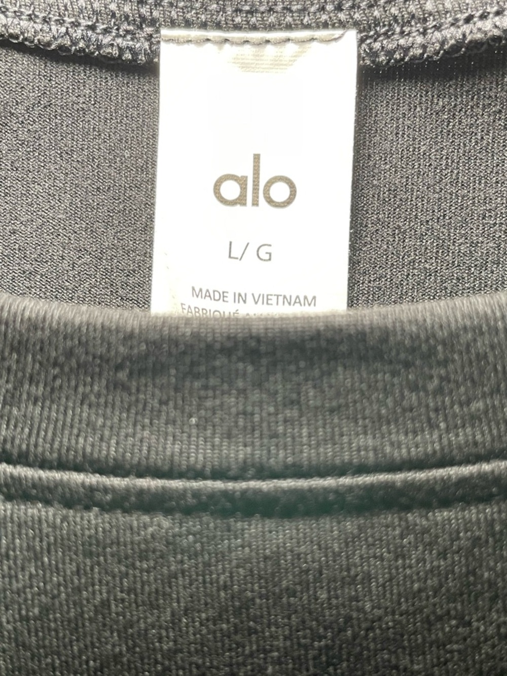 Alosoft Finesse Tee in Black - Picture 2 of 7